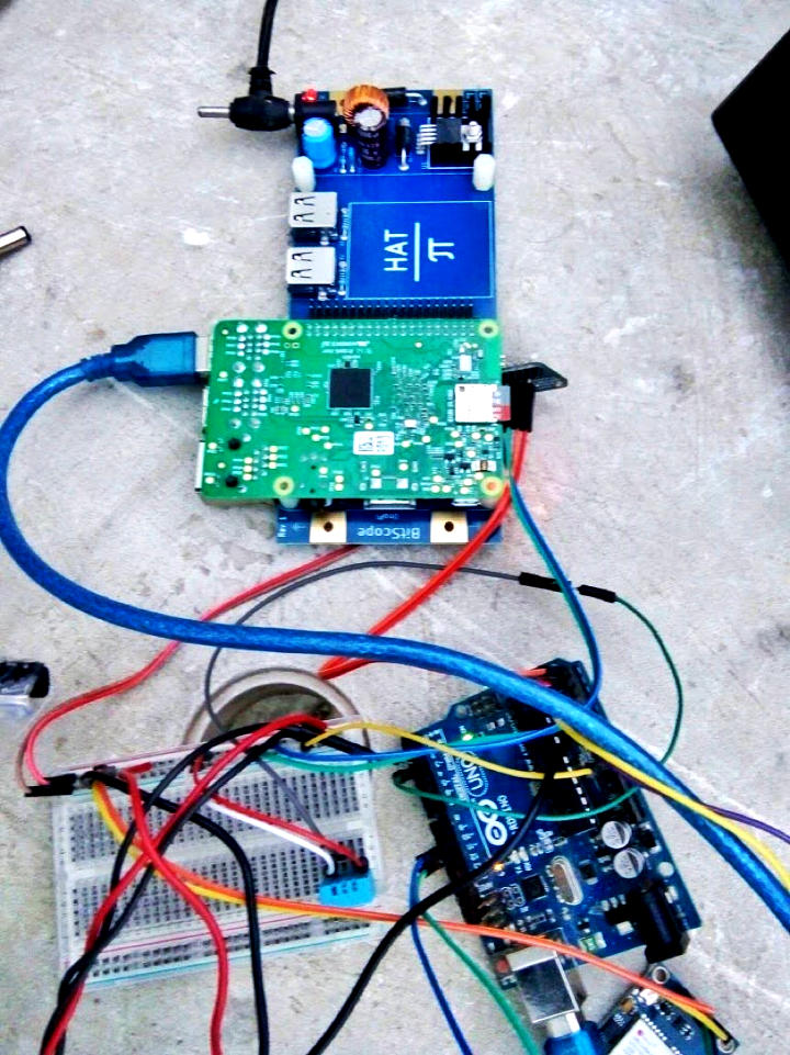 Raspberry Pi BitScope Blade Uno and Arduino
