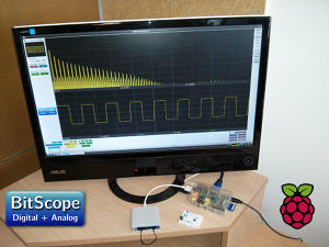 BitScope Raspberry Pi Oscilloscope.
