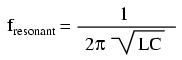 Fig [3] - Resonant Frequency