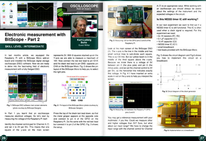 Electronic measurement with BitScope Micro