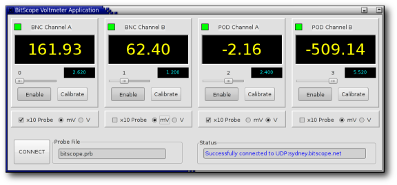 BitLib Oscilloscope Application