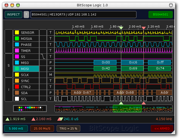 Software for BitScope PC Oscilloscopes, Logic Analyzers and Waveform